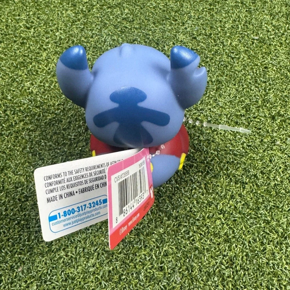 Disney Stitch‎ Rubber Duck Bath Toy Lilo Stitch Just Play Collectible Figure